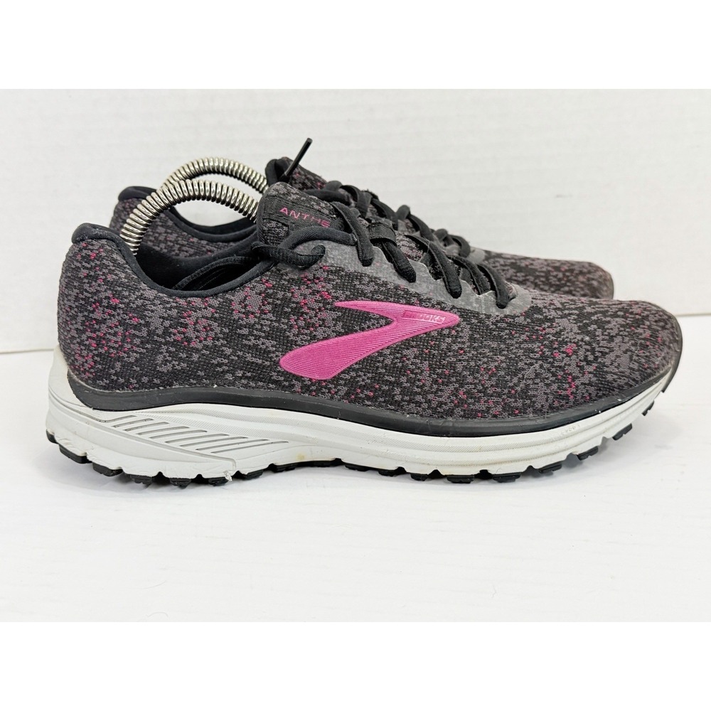 Brooks Anthem 2 Running Shoes Women's Size 9 Gray Pink 1202931B054